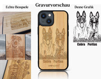 Thumbnail for INDIVIDUELL iPhone 15 Bambus-Kunststoff